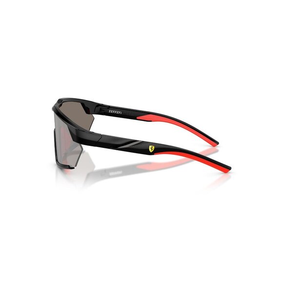 New FERRARI SCUDERIA Black Semi Rimless Rectangle FZ6018U 501/6G Sunglasses Wome - Picture 3 of 6